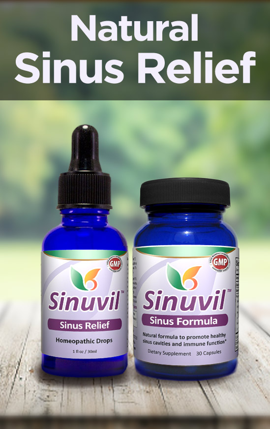 Natural Sinusitis Relief - Sinuvil