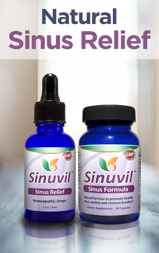 Natural Sinusitis Treatment - Sinuvil